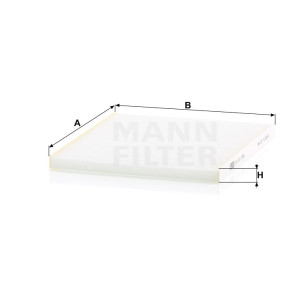 Фильтр салона MANN-FILTER CU 21 008